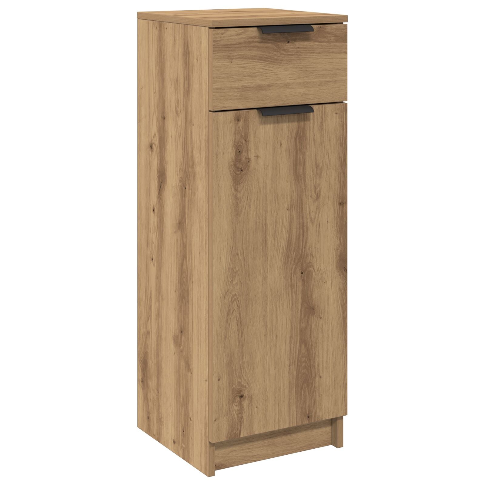 Badkamerkast 32X34X90 Cm Gefabriceerd Hout Ambachtelijk eiken