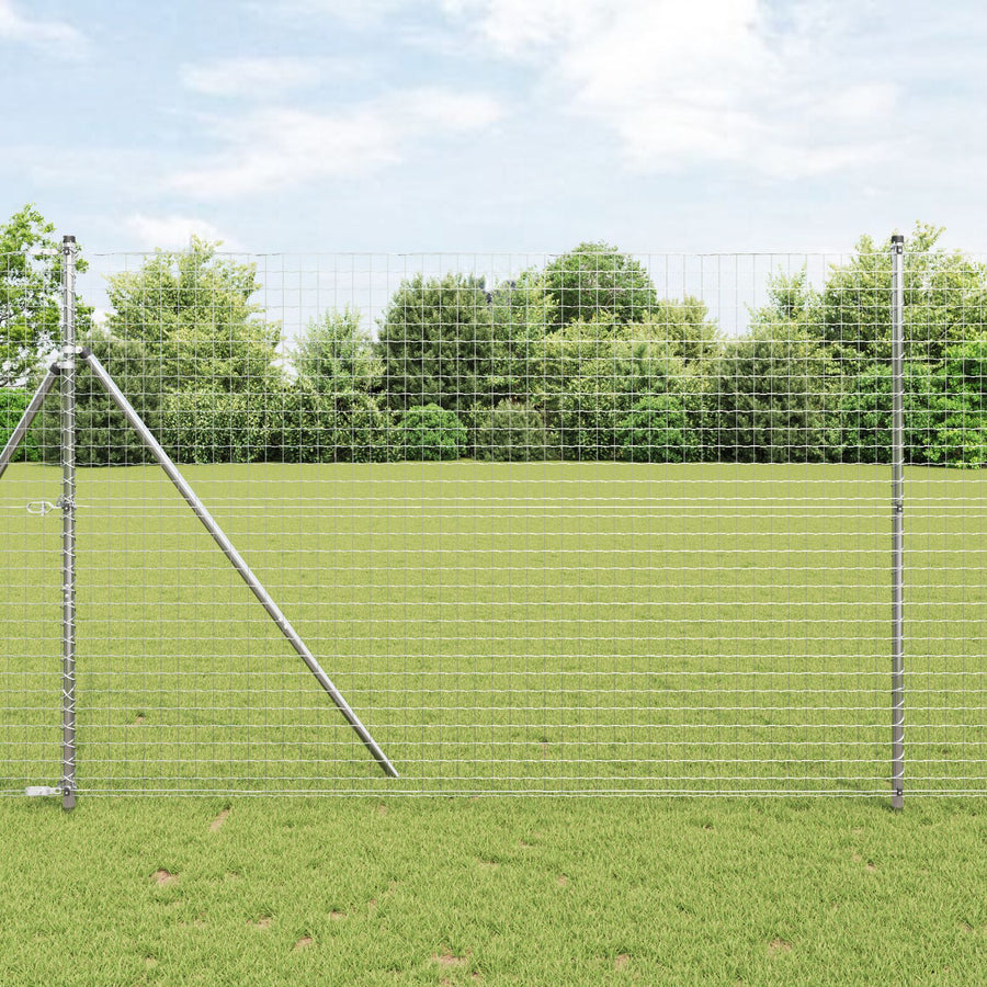 Hekpalen 26 Stuks Ø32 Mm Gegalvaniseerd Staal 210 cm 26x paal