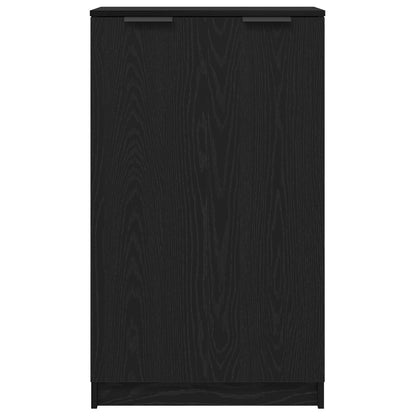 Schoenenkast 59X35X100 Cm Hout Zwart eiken
