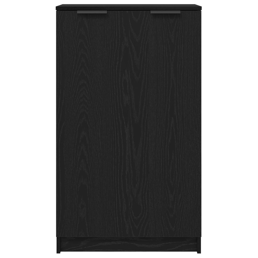 Schoenenkast 59X35X100 Cm Hout Zwart eiken