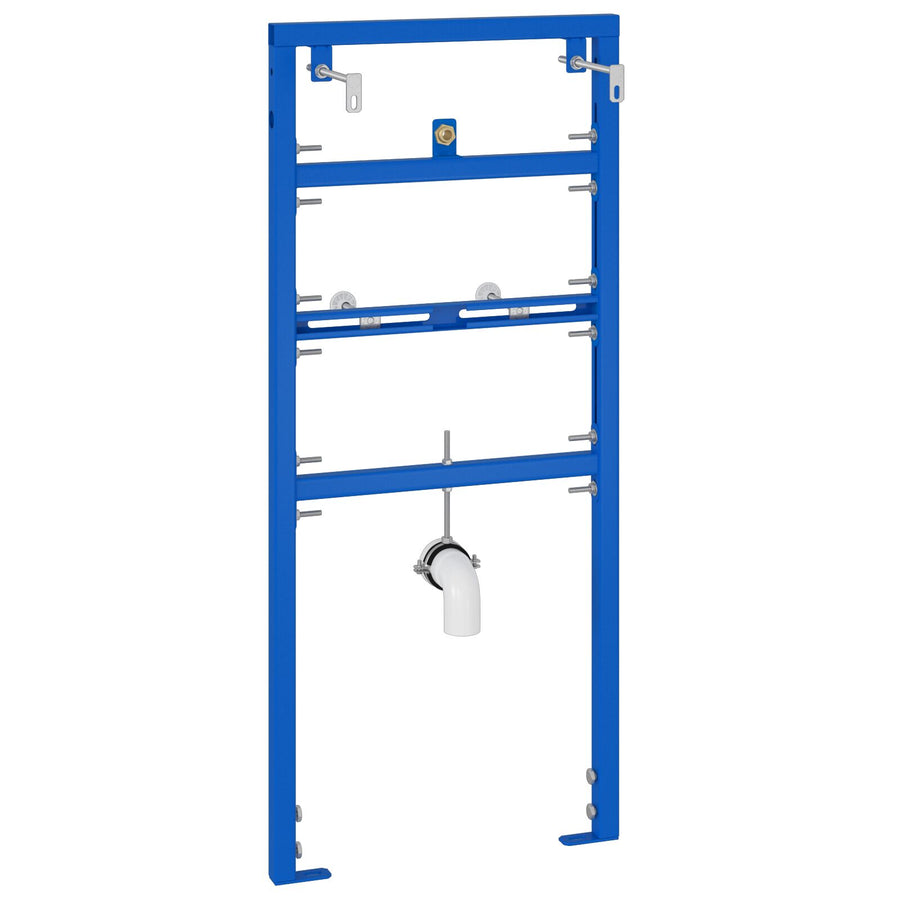 Badkameraccessoire Bevestigingen Blauw Staal 50 X 17,5 X 139 Cm voor urinoirsysteem