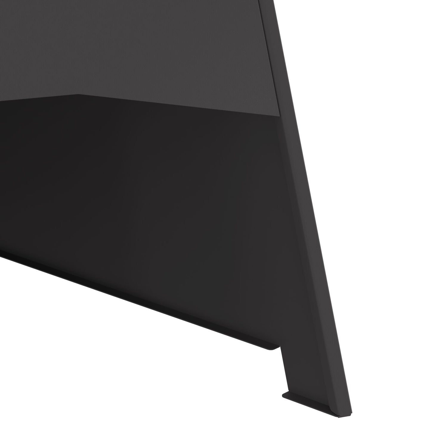 Vuurkorf Piramide Zwart 50X45X95 Cm Staal Koudgewalst staal/Zwart