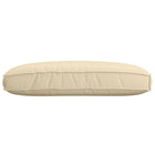 Stoelkussen beige 120x80x12 cm
