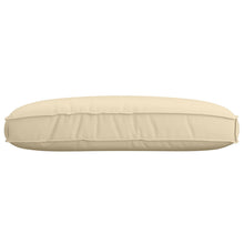 Buiten Kussen Katoen 120 X 12 X 80 Cm Afneembare Hoezen Beige