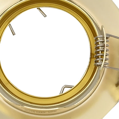 Lampen Set Van 12 Metaal, Kunststof 9 Cm Lichtgewicht Goud