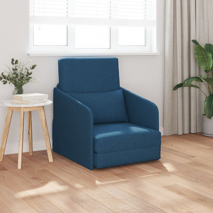 Vloer Sofa Bed 2-In-1 65X80X83 Cm Stof Blauw
