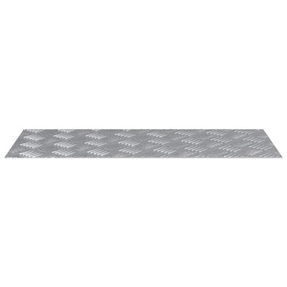 Aluminium Ruitplaten 2 Stuks Antislip 70X30 Cm 70 x 30 x 0.3 cm Rechthoekig