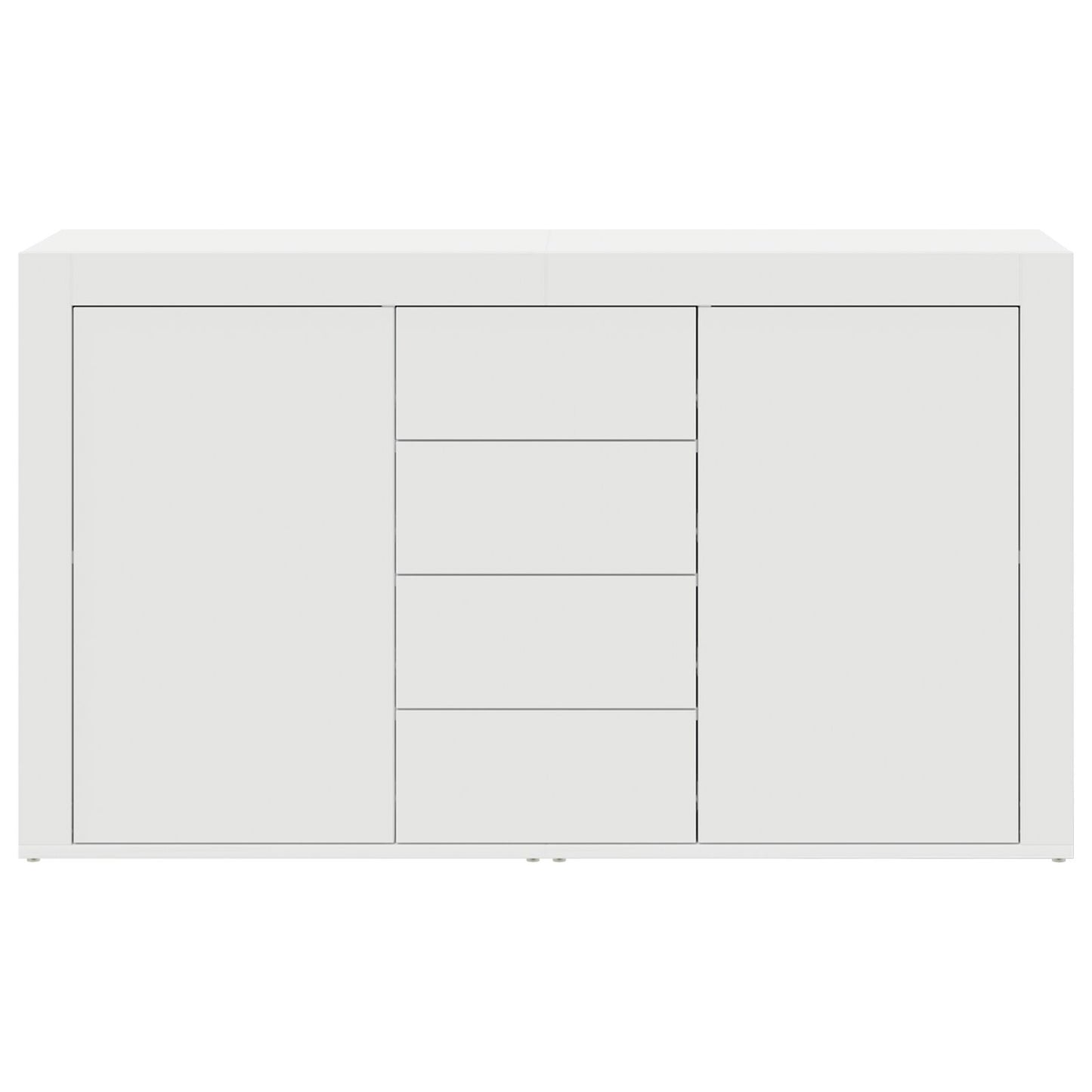 Witte Dressoir Wit Hout 120 X 36 X 69 Cm Opslag Witte Dressoir