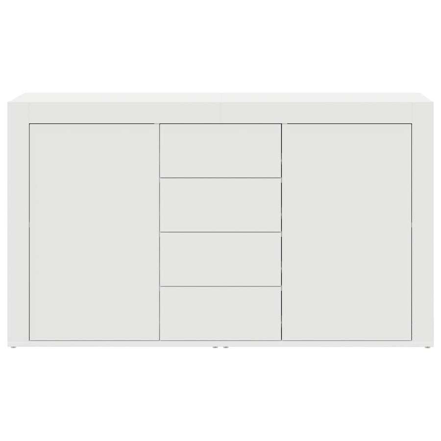 Witte Dressoir Wit Hout 120 X 36 X 69 Cm Opslag Witte Dressoir