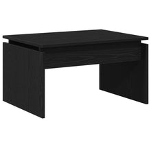 Salontafel Zwart Eiken 68X38X50 Cm Samengesteld Hout