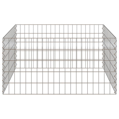 Tuincomposter Gegalvaniseerd Staal Vierkant 100 x 100 x 50 cm