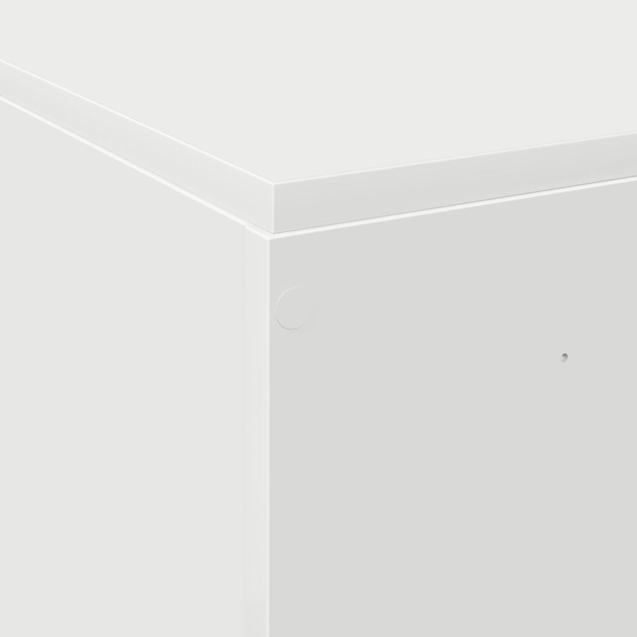 Opbergbedframe Wit 140 x 190 cm