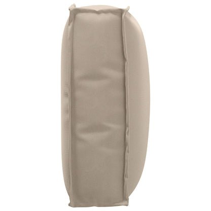 Outdoor Kussen Polyester 50 X 40 X 12 Cm Sofa Kussen Taupe