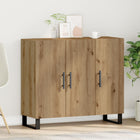 Dressoir 90x34x80 cm artisan eiken