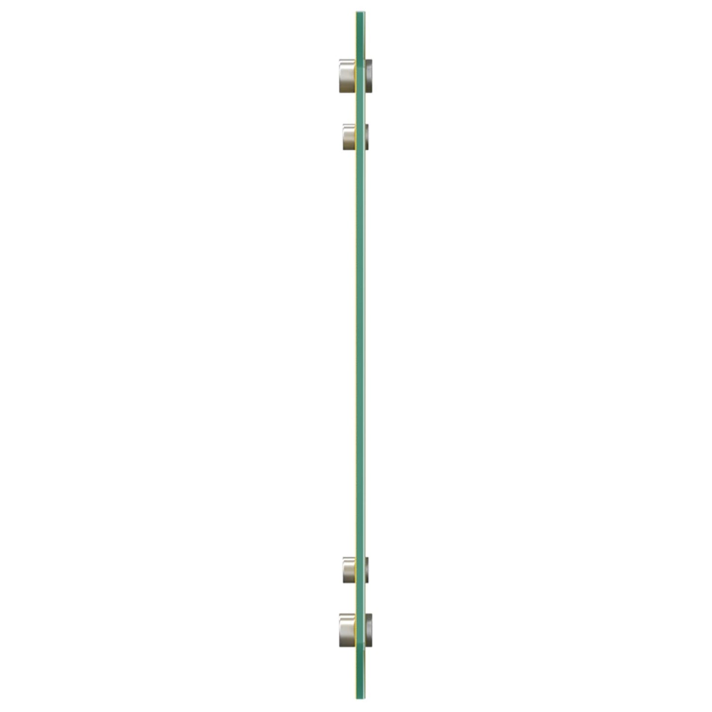Keuken Achterwand 70X40X0,6 Cm Gelaagd Glas Geel 70 x 40 cm