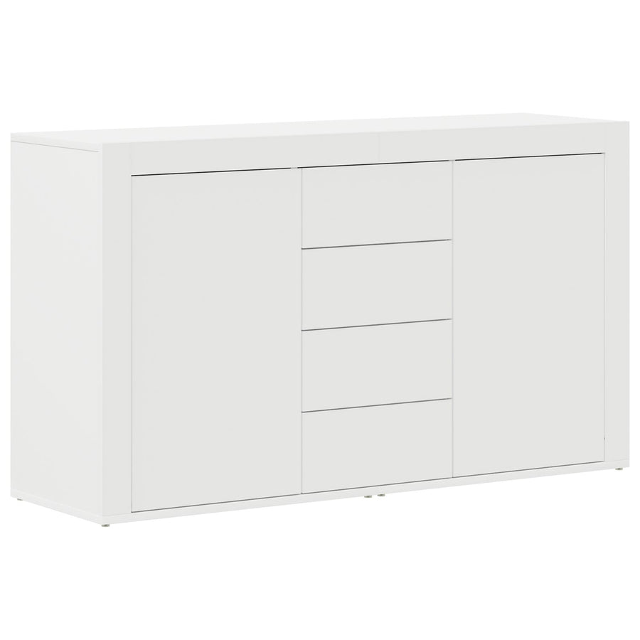 Witte Dressoir Wit Hout 120 X 36 X 69 Cm Opslag Witte Dressoir