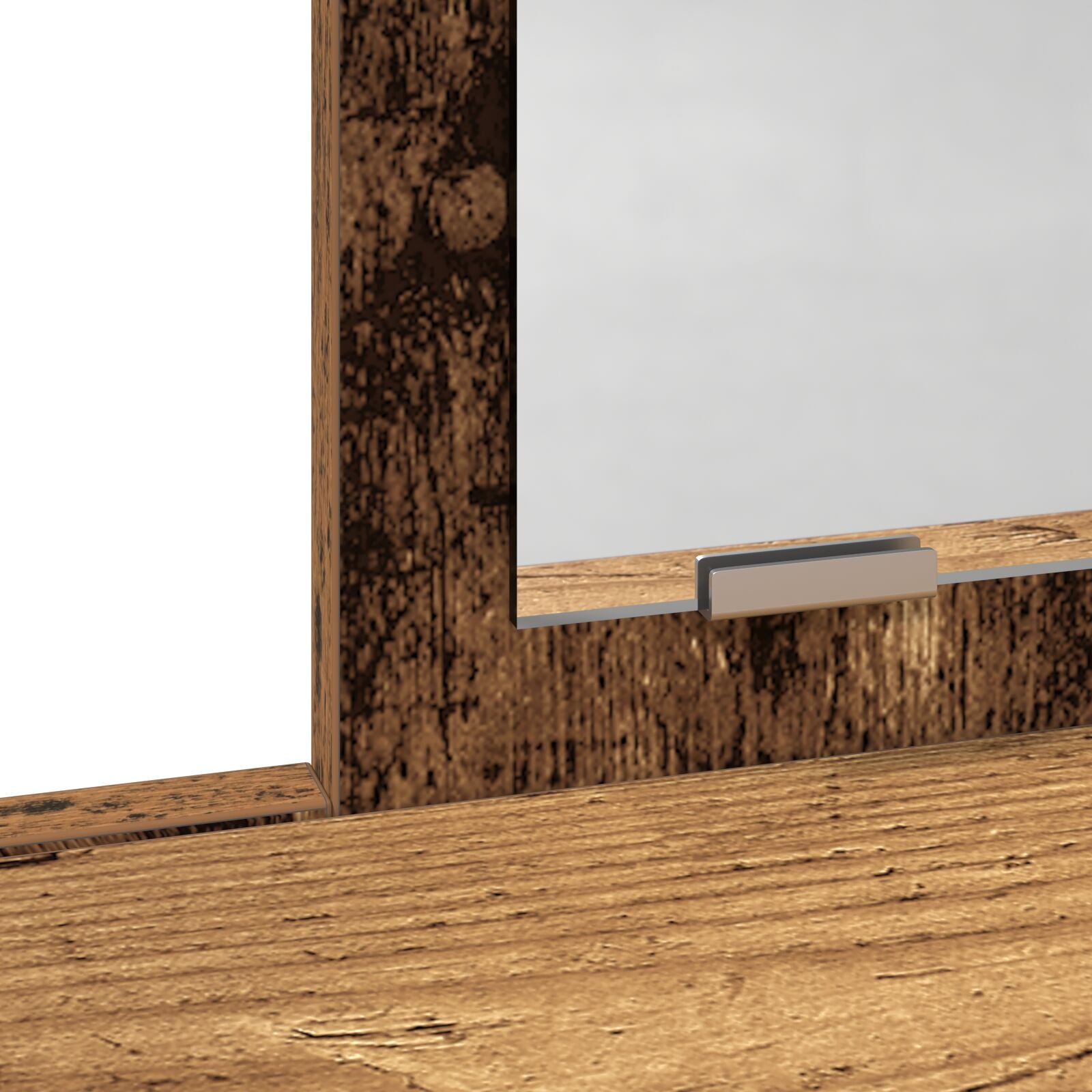 Kaptafel Met Laden Oud Hout 79 x 41 x 140 cm Oude hout