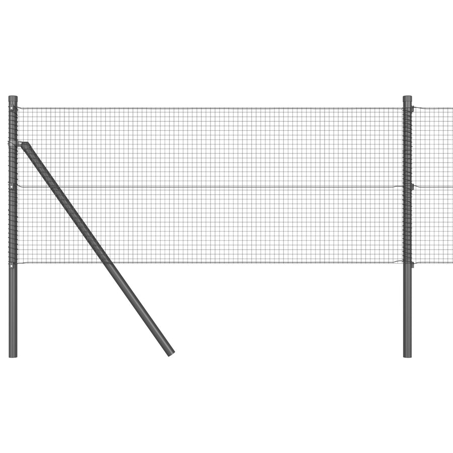 Gelast Draadhek Met 13 Posten Grijs 0.4X50 M Staal Gegalvaniseerd Staal