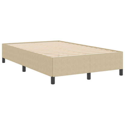 Bedframe Corduroy Stof Lichtgroen Grijs 120 x 190 cm