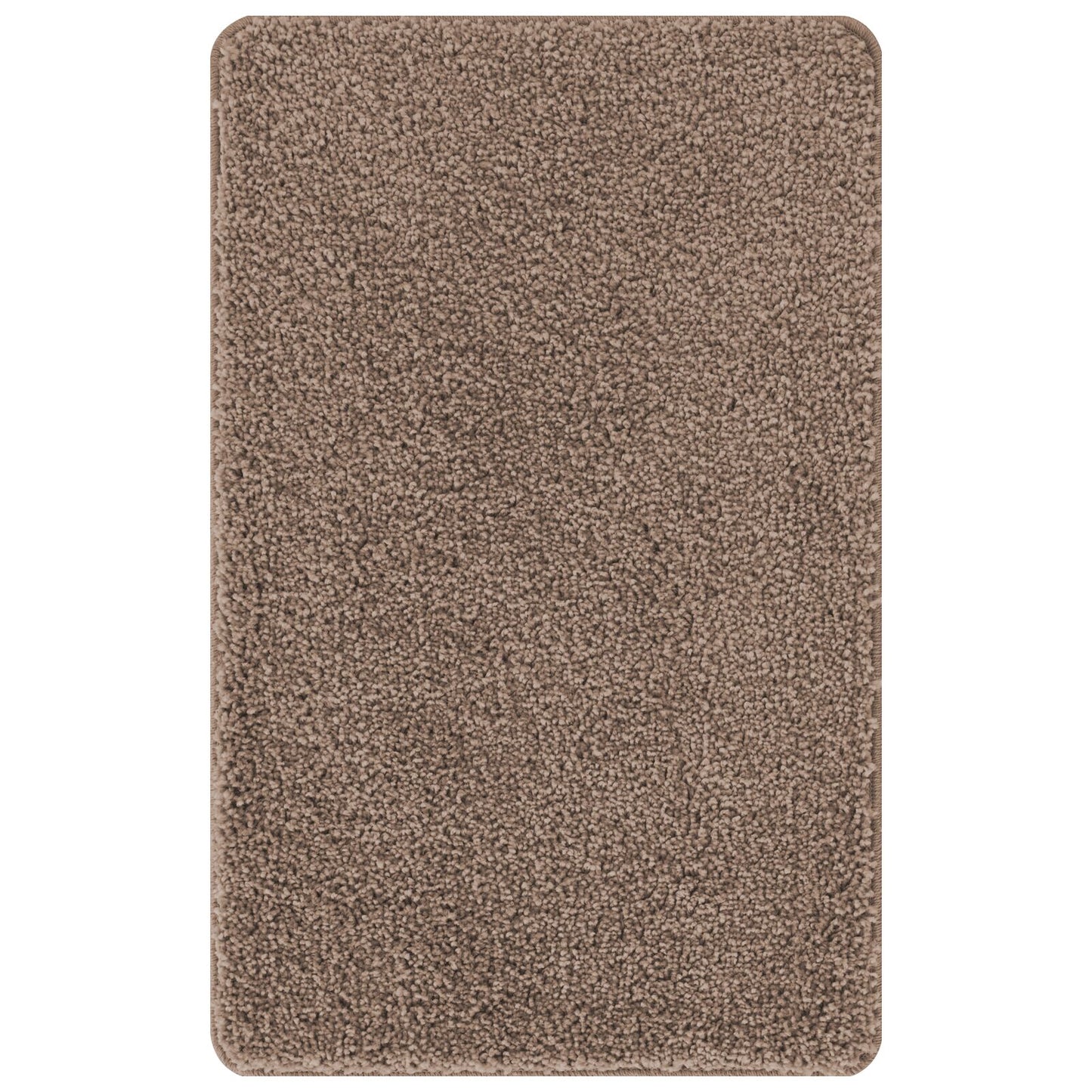 3-Delige Badmatset Polypropeen Antislip Bruin