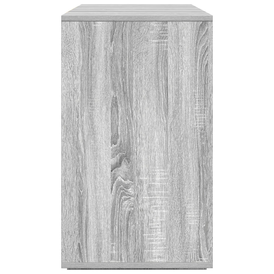 Dressoir Grijze Sonoma Bewerkt Hout 120 X 41 X 75 Cm