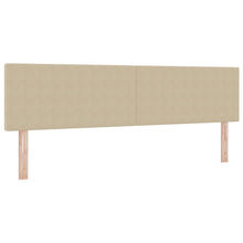 Hoofdbord Effen Ontwerp Corduroy Stof Lichtgroen Grijs 180 cm Laag hoofdbord