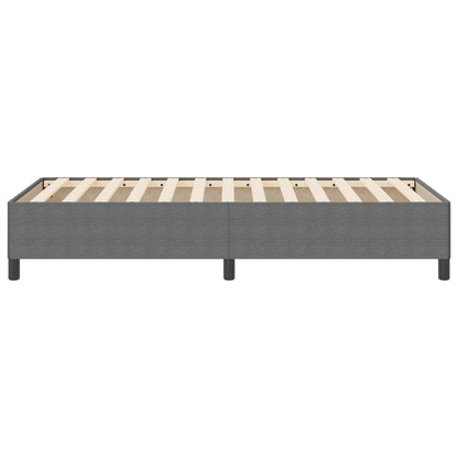 Bedframe Corduroy Stof Lichtgrijs 100 x 200 cm