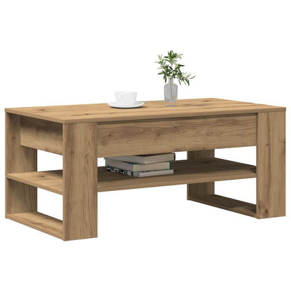 Salontafel Artisan Eiken 102X55X45 Cm Gemaakt Van Hout