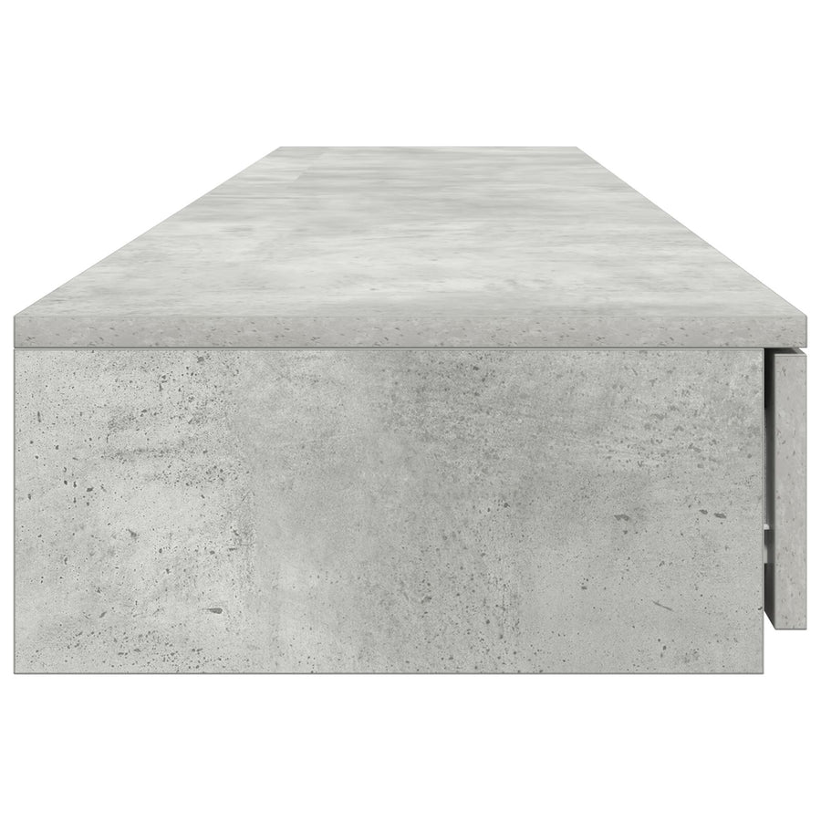 Bedladen Betongrijs 180X36,5X16,5 Cm Engineered Wood Beton grijs 180 x 36.5 x 16.5 cm