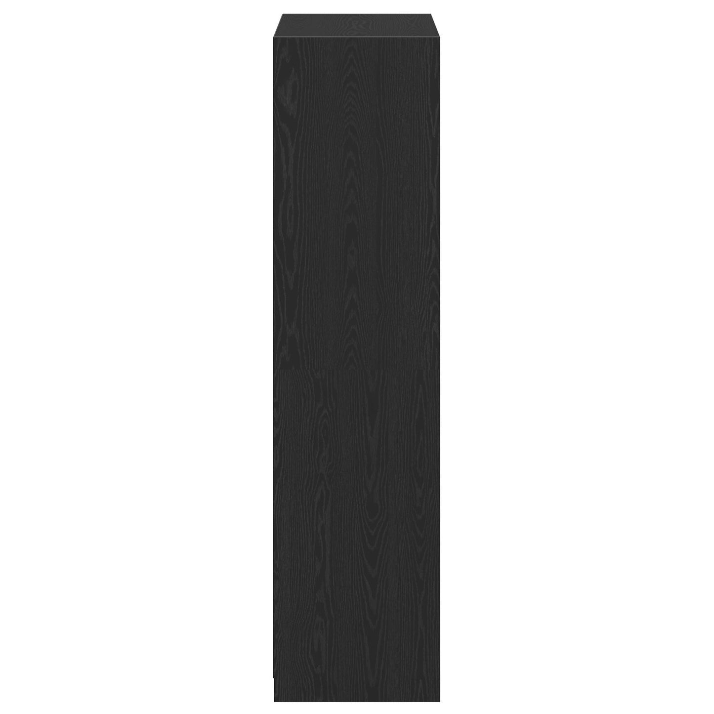 Kledingkast Zwarte Eik 80X50X200 Cm Gemaakt Van Hout
