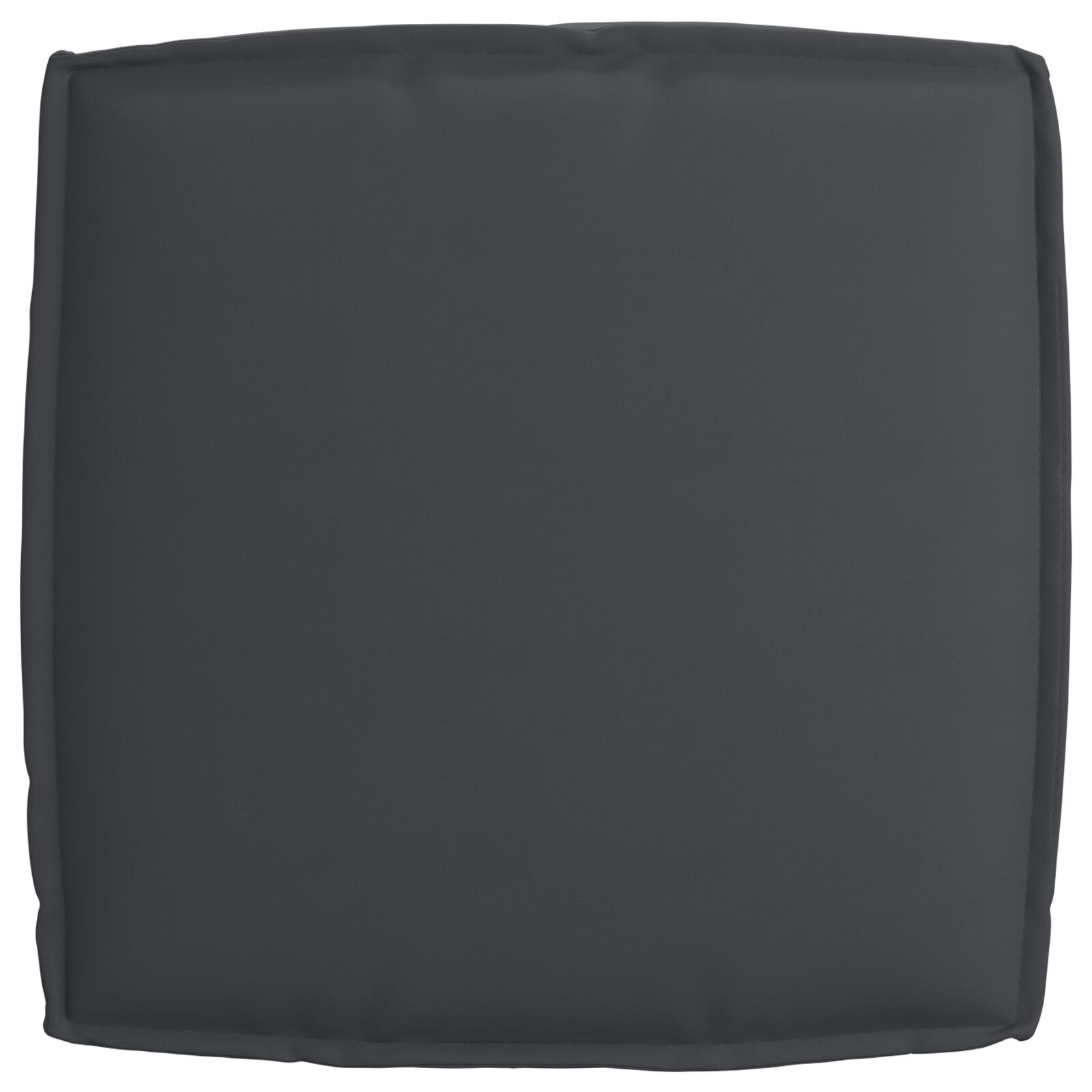 Pallet Kussen Voor Zitting 60X60X12 Cm Oxford Stof Zwart