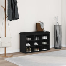 Opslagbank Engineered Wood 80 x 30 x 48 cm Zwart eiken