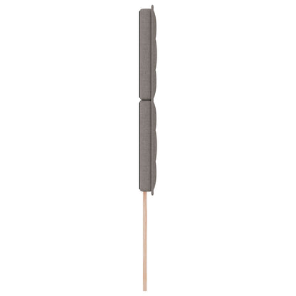 Hoofdbord Lijnen Ontwerp Stof Taupe 100 cm Hoog hoofdbord