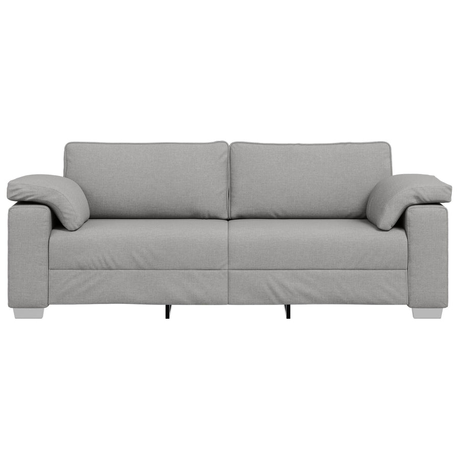 3-Zitsbank Cloud Grijs Stof Wolk grijs 178 cm