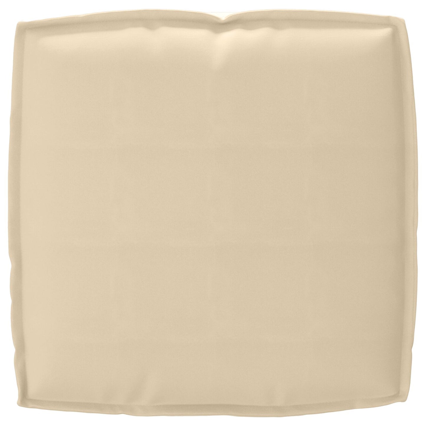 Pallet Kussen Set Set Van 2 Beige Polyester Vulling Middel