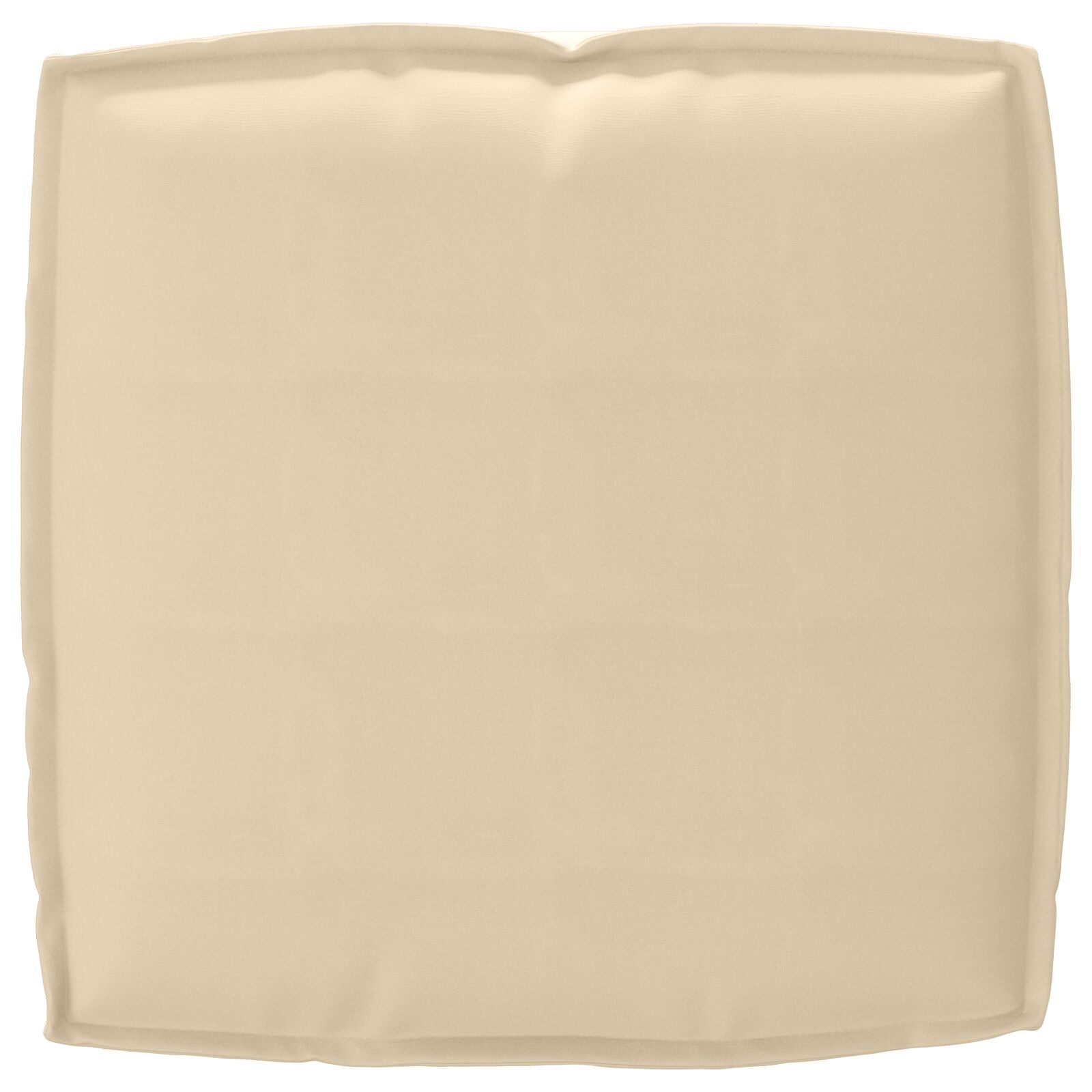 Pallet Kussen Set Set Van 2 Beige Polyester Vulling Middel