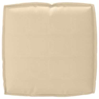 Pallet Kussen Set Set Van 2 Beige Polyester Vulling Middel