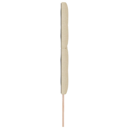 Hoofdbord Knopgeplooid Stof Crème 180 cm Hoog hoofdbord