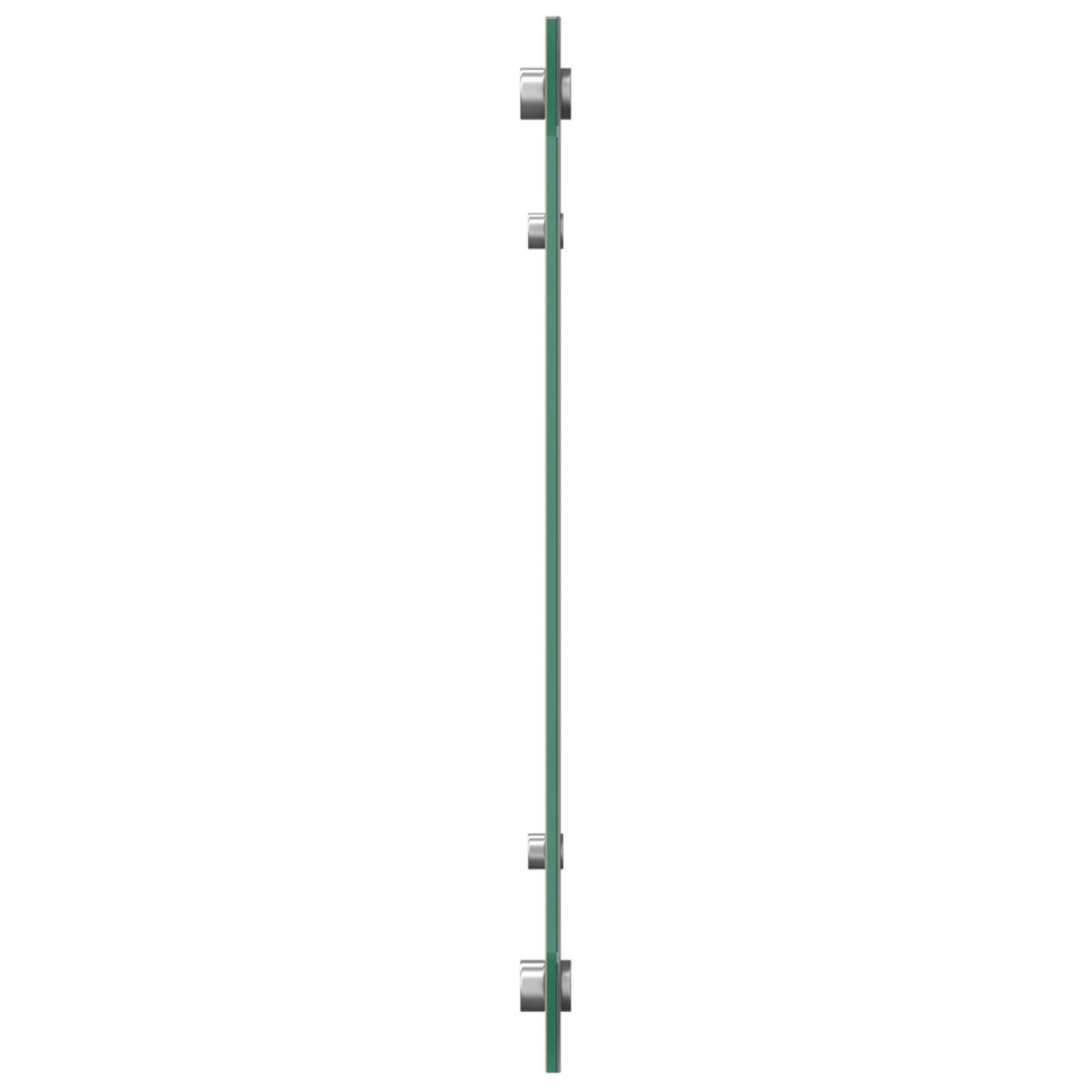 Keuken Achterwand 100X40X0,6 Cm Veilig Glas Lichtgrijs 100 x 40 cm
