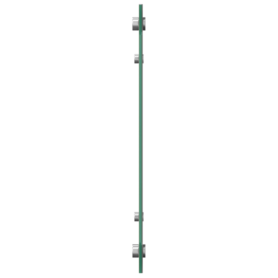 Keuken Achterwand 100X40X0,6 Cm Veilig Glas Lichtgrijs 100 x 40 cm