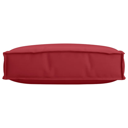 Palletkussen Voor Zit 60X60X12 Cm Oxford Stof Bordeauxrood
