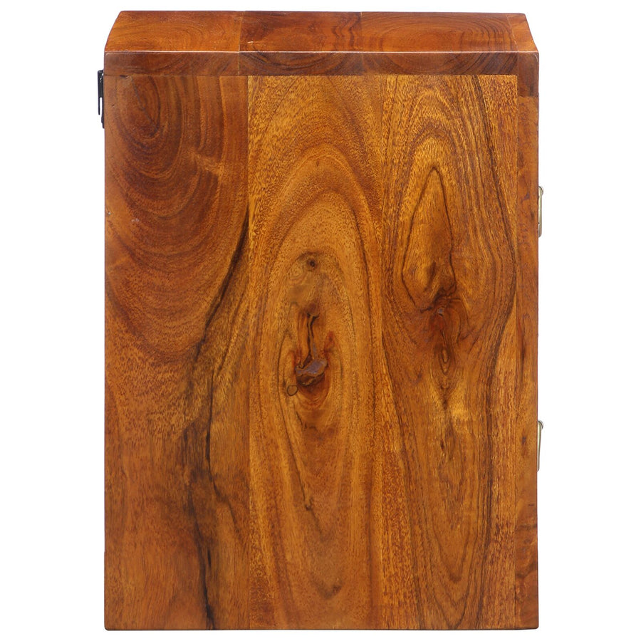 Nachtkastjes Multikleur, Natuurlijk Hout Massief Sheeshamhout 2