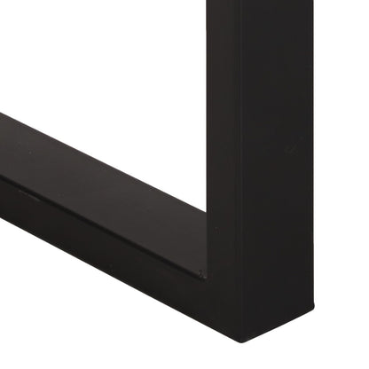 Kaptafel Met Spiegel Multicolor 100X50X75 Cm Massief Hout Gerecycled