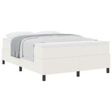 Boxspringbed Met Matras Crème 160X200 Cm Corduroy Stof