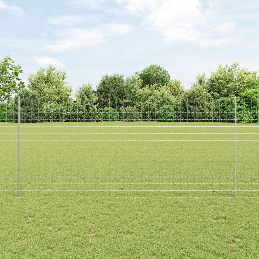 Tuinhekset Set Van 2 Verzinkt Staal 10 X 1.4 M Rol Duurzaam