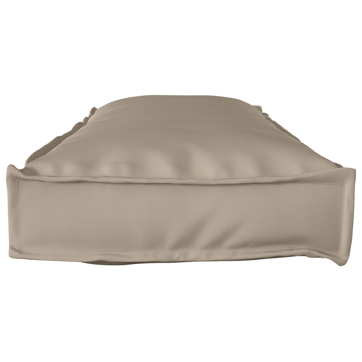 Pallet Kussen Voor Bank Taupe 120X40X8 Cm Oxford Stof