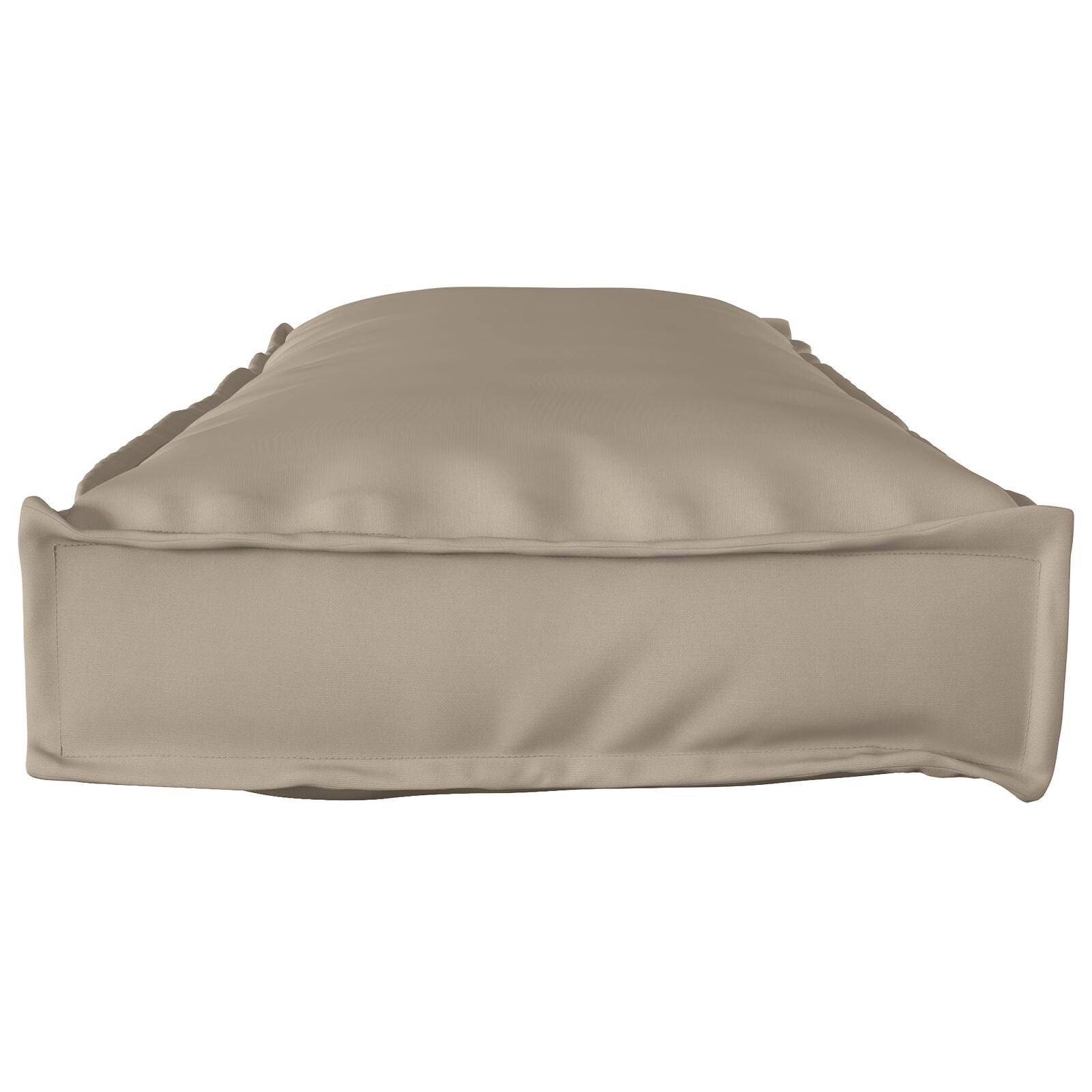 Pallet Kussen Voor Bank Taupe 120X40X8 Cm Oxford Stof