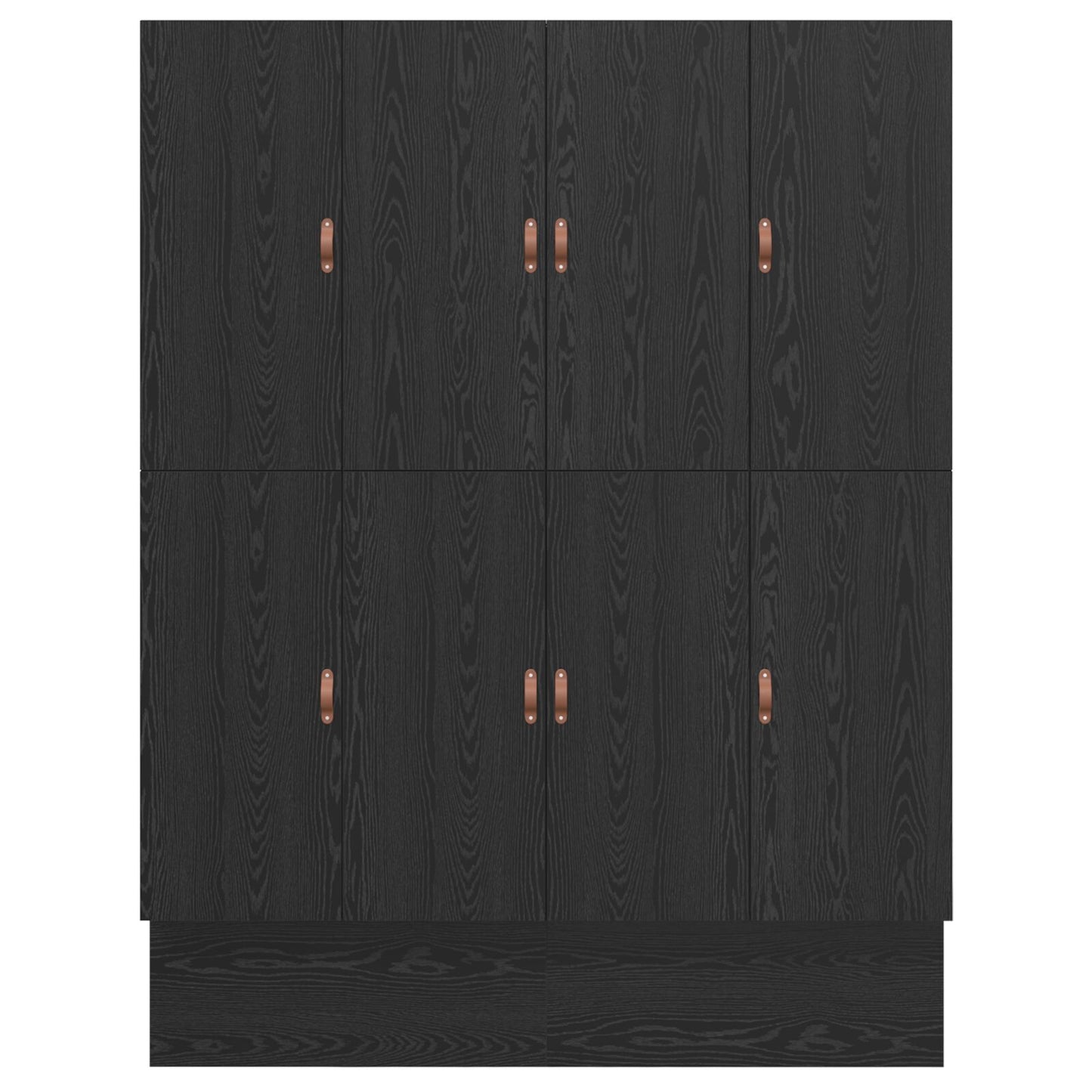 Opbergbedframe Zwart Eiken Bewerkt Hout 236,5 X 200 X 31,5 Cm Artisanaal Eiken