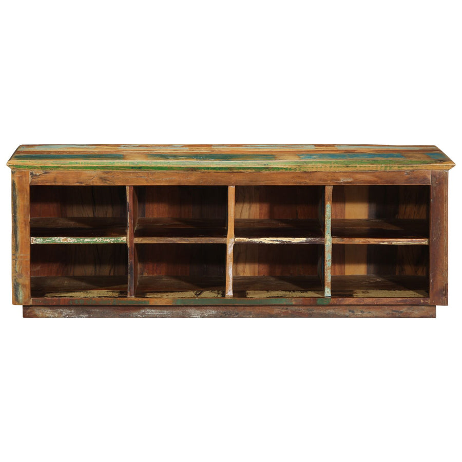 Schoenbank 110X35X40 Cm Massief Hout Gerecycled
