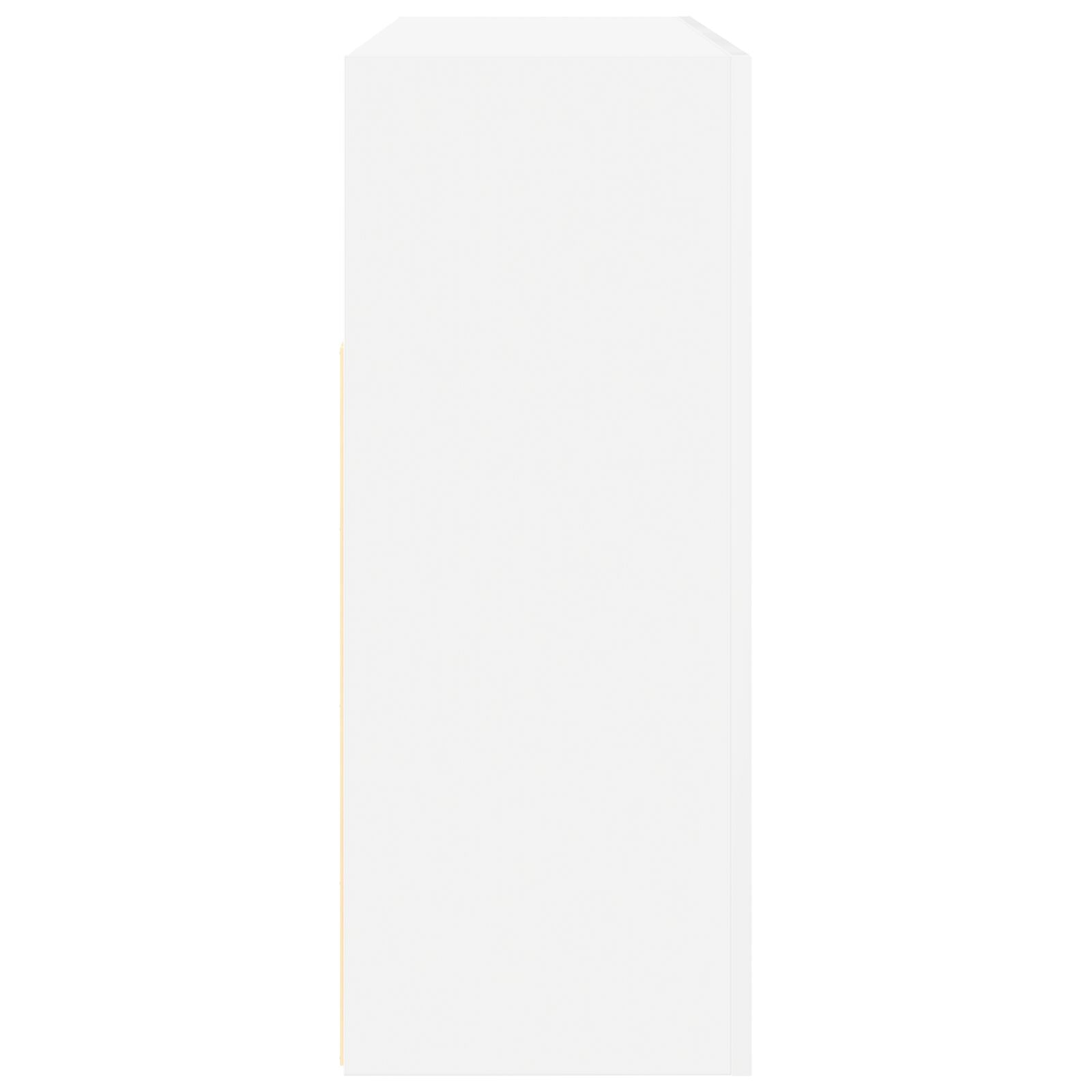 Te Dressoir Samengesteld Hout 116 X 30 X 75 Cm Modern Wit